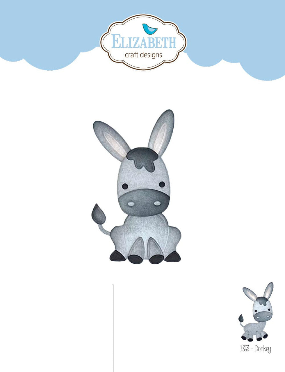 Juego de troqueles de burro de Elizabeth Craft